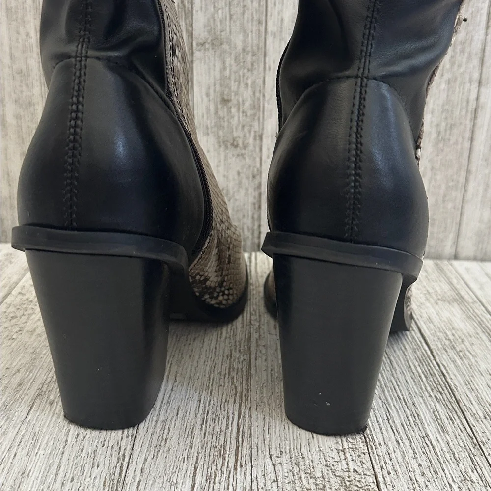 Dolce Vita Jethro Natural Snake knee high Boots